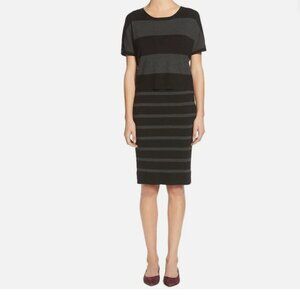 DESCRIPTION NWT- Matty M Stripe Mock 2Piece Sweater Dress RETAIL $79 SIZE XS ***
